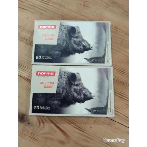 2 bo�tes neuves balles Norma Vulkan cal 8.57JRS