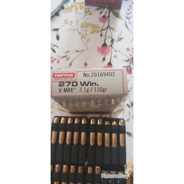 norma 270 w v-max 7.1g/110gr boite de 18