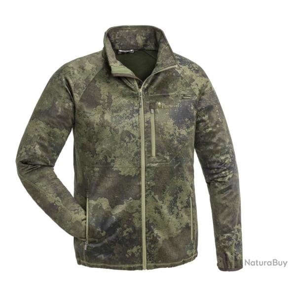 Destockage - Veste Pinewood Sweater Frazer Camo coloris : 978 H.olive Strata