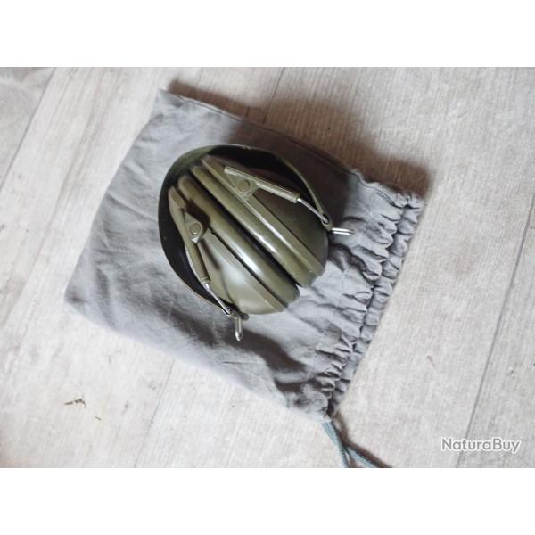CASQUE ANTI-BRUIT SUISSE, avec sa pochette de protection