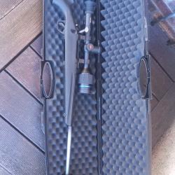 Pack carabine Remington cal 243w +lunette Pulsar Thermion 2xp50 +silencieux Hatec h3 +malette
