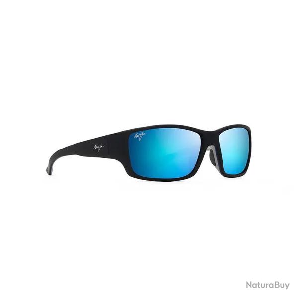 Lunettes polarisantes MAUI JIM Local kine blue soft black sea