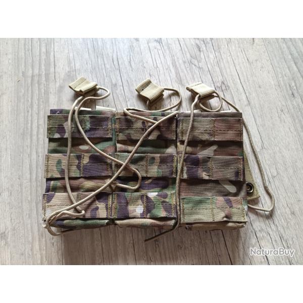 Porte Chargeurs Triples Multicame