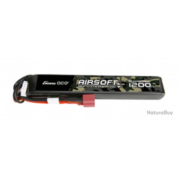 Batterie Li-Po -11.1V 1200 mAh Stick T-DEAN GENSPOW