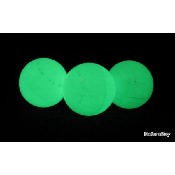Billes de Paintball Calibre 68 PHOSPHORESCENTES - Carton 2000