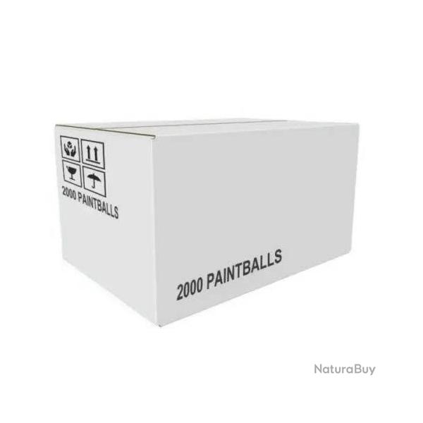 Billes de Paintball Calibre 68 - Carton 2000