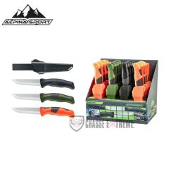 Couteau ALPINA SPORT Ancho Orange / Vert / Noir