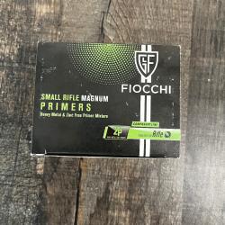 amorces fiocchi small rifle magnum primers.