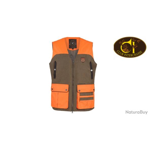 GILET DE CHASSE ULYSSE BLAZE CLUB INTERCHASSE L