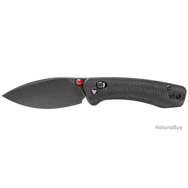 Trivisa Koala-B - Couteau Pliant N690 Micarta Noir - R�f. TRJM02B