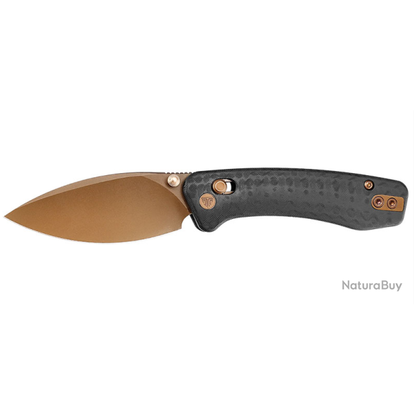 Trivisa Koala-CG - Couteau Pliant EDC N690 Dor� - R�f. TRJM02CGN