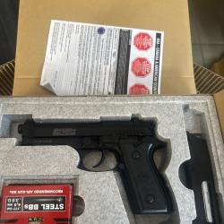 Sa p92 pistolet 4.5 mm billes acier full m&eacute;tal culasse mobile