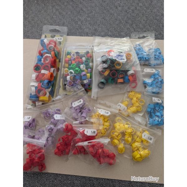 Gros lot de bague de rep�rage