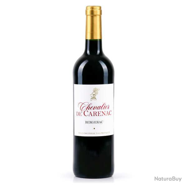 Bergerac rouge Chevalier de Carenac - vin IGP - 6 bouteilles de 75cl