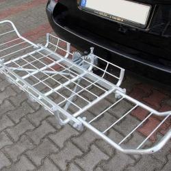 Porte Gibier/porte-charge transport voiture pliable et basculant (Gris Argent&eacute;)