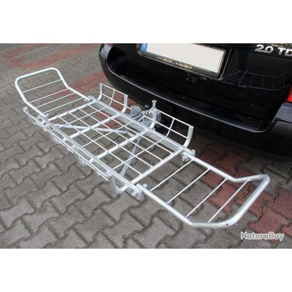 Porte Gibier/porte-charge transport voiture pliable et basculant (Gris Argent�)