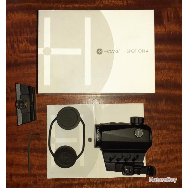 POINT ROUGE / RED DOT HAWKE SPOT-ON 4
