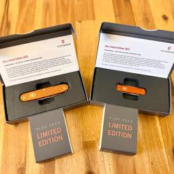 Victorinox Alox Limited Edition 2025 - Pioneer X + Classic SD - Stone Red - Neufs en bo&icirc;te