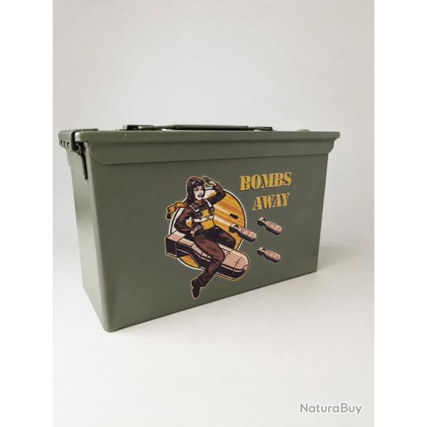 OCCASION - Caisse � munitions Cal. 50mm - Bombs Away