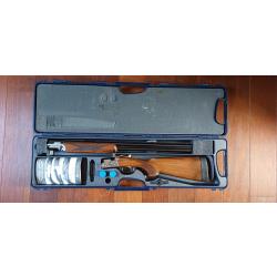 Beretta 687 Silver Pigeon II - Cal. 12 - gravure sc&egrave;nes de chasse - mallette d'origine