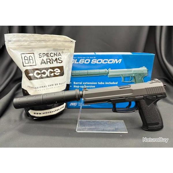 Pack Pr�t Tirer PISTOLET 6MM DL60 SOCOM RESSORT