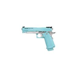PISTOLET 6MM GPM1911 MACARON BLUE GAZ - AIRSOFT