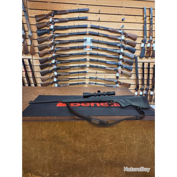 Carabine a verrou Steyr classic SBS 96 Cal. 7RM avec lunettes Swarovski Habicht 3-12x50