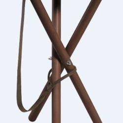 Si&egrave;ge de Battue Tr&eacute;pied de Chasse RISERVA En Cuir 75CM