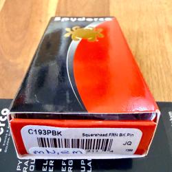 Rare Spyderco Squarehead C193PBK - CTS-BD1 - Folder ultra-compact - Bo&icirc;te d'origine