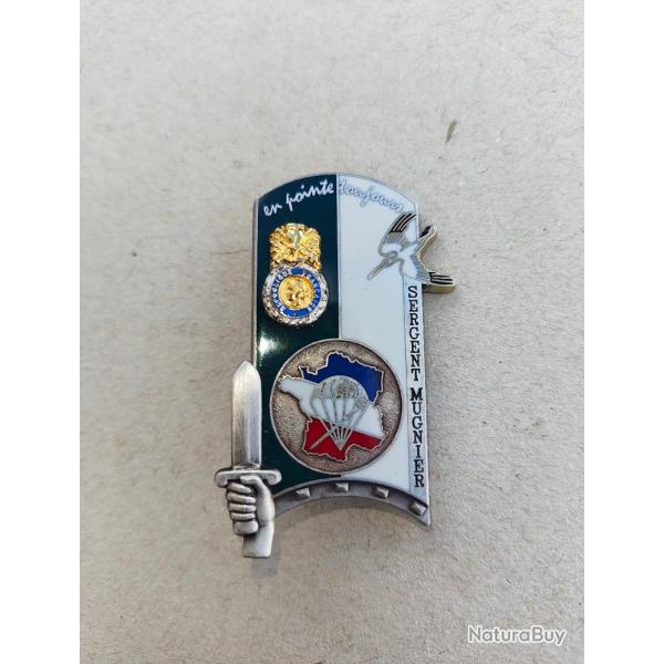 Insigne de promotion ENSOA 167� promotion SGT MUGNIER
