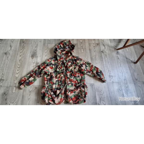 Veste M70 / TAZ58 arm�e suisse Alpenflage