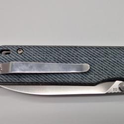 Couteau QSP Penguin V2 D2 Denim Micarta