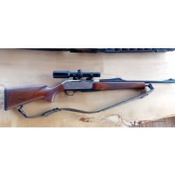 Carabine browning  Bar longtrac Semi auto calibre 7x64 avec lunette Bushnell Trophy montage amovible