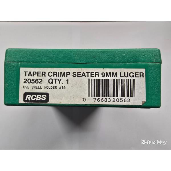 RCBS taper crimp 9mm para