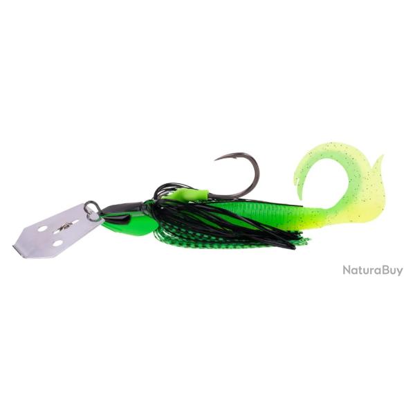 ZECK BLADED CAT JIG 30GR S-BLADE - ACID GREEN