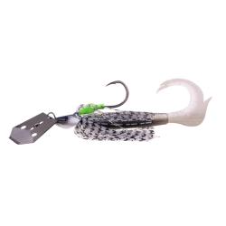 ZECK BLADED CAT JIG 30GR XL-BLADE - SILVER SHADOW
