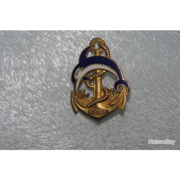 INSIGNE  66 � REGIMENT   INFANTERIE  DE MARINE    / 4 � D.I.M   --GUERRE  ALGERIE ----DRAGO  H. 783-