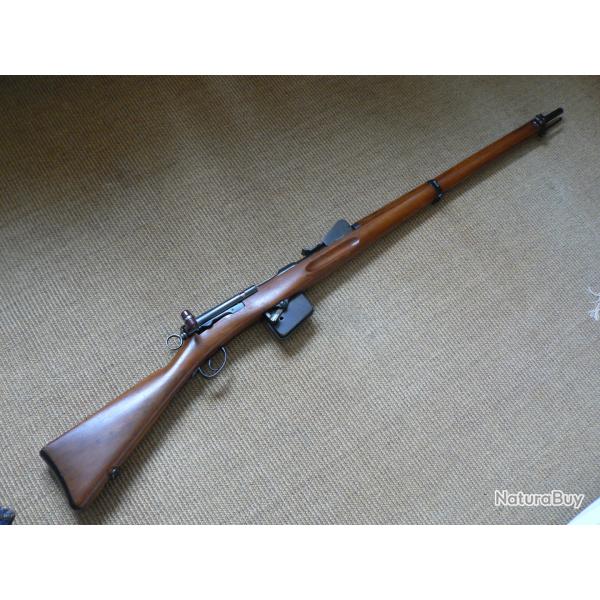 Tr�s beau fusil Schmidt Rubin 1889 Cat�gorie D .Calibre 7,5X53,5.