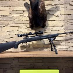 Carabine &agrave; verrou Savage Axis cal 270 win + lunette Bushnell 3-9x40