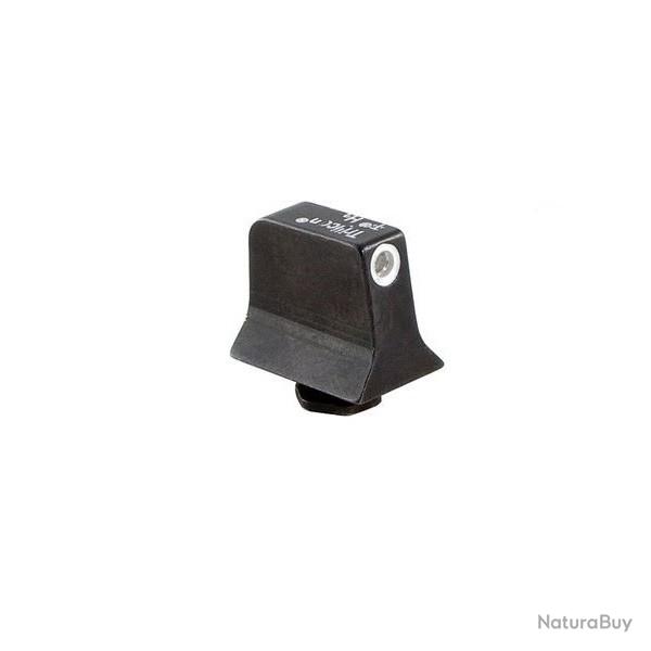 Guidon Haut TRIJICON Bright & Tough pour pistolet GLOCK (Contour blanc / Point vert)