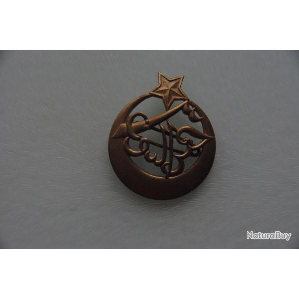 INSIGNE  3 � REGIMENT  TIRAILLEURS ALGERIENS  ---- LIBERATION -------SANS MARQUE DE FABRICANT ------