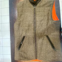 Blouson sans manche r&eacute;versible skye