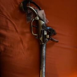 Pistolet 1777 , m&eacute;canique compl&egrave;te sans crosse premier mod&egrave;le sans son crochet