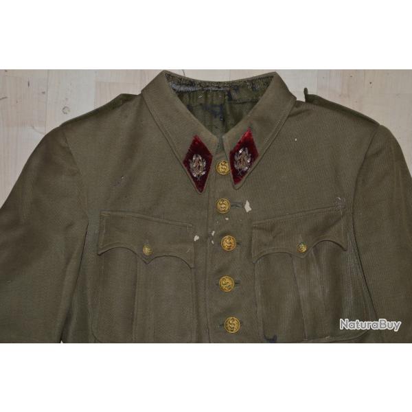 VAREUSE Mle 1928-CAPITAINE SERVICE DE SANTE-MEDECIN FRANCE 1940-LIBERATION 1944
