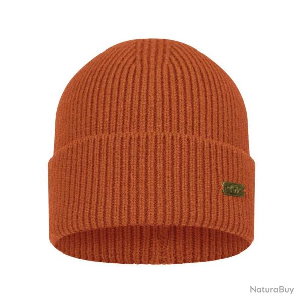 Bonnet Laine Tommy Rib Burned Orange Blaser - bonnet tommu Blaser Orang