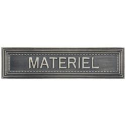 Agrafe Ordonnance pour m&eacute;daille Mat&eacute;riel