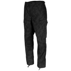 Pantalon BDU Ripstop MFH - Black-camo 2XL