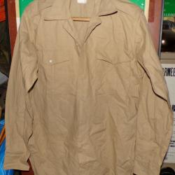 CHEMISE MILITAIRE DE L'ARMEE FRANCAISE ,Taille L 2 SOIT M OU 39-40 EN CIVIL,OCCASION  FABRICATION FR