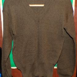 PULLOVEUR DE L'ARMEE FRANCAISE , TAILLE 5 PATRON SOIT XL , SERRE A LA TAILLE ,  FABRICATION FRANCAIS
