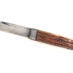 Couteau en bois de cerf ancien